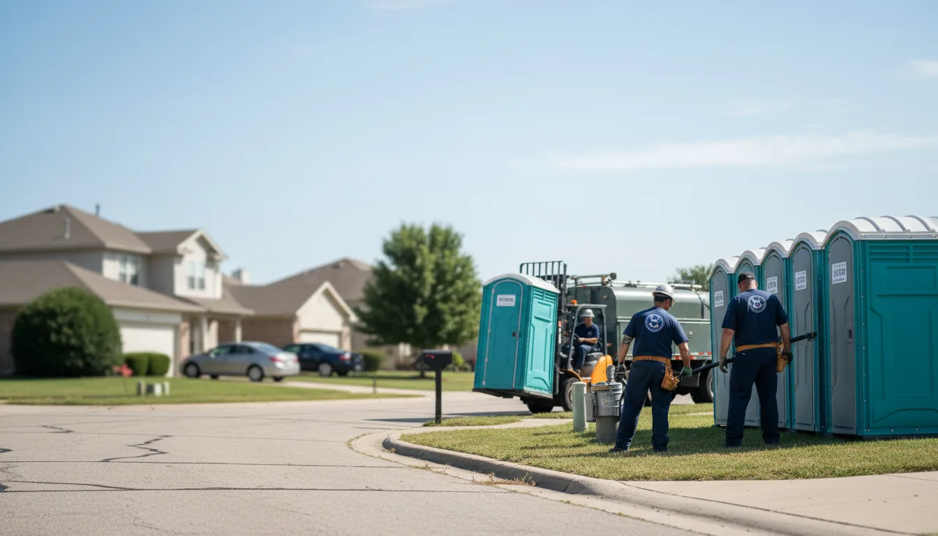 Porta Potty Rental in New Waterford, OH near me
